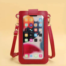 Women Bags Soft Leather Touch Screen Cell Phone Purse Crossbody Shoulder Strap Handbag