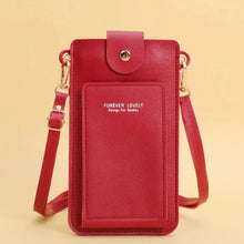 Women Bags Soft Leather Touch Screen Cell Phone Purse Crossbody Shoulder Strap Handbag