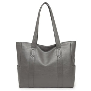 Women PU Leather Large Capacity Shoulder Bag