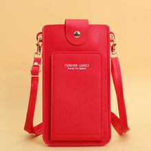 Women Bags Soft Leather Touch Screen Cell Phone Purse Crossbody Shoulder Strap Handbag