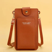 Women Bags Soft Leather Touch Screen Cell Phone Purse Crossbody Shoulder Strap Handbag